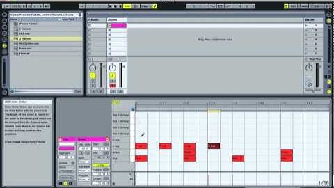 Ableton Beginner Tutorial - Music Production - Lesson 5 Creating a Drum Beat