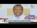 Police boss who died 5 years ago still in mortuary