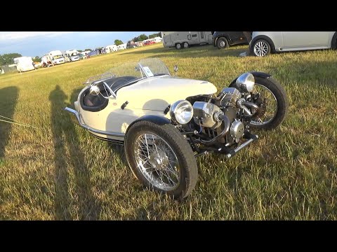 Triking Moto Guzzi Threewheeler - Engine Sound - Goodwood Festival of Speed 2022