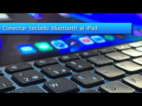 Video: Cómo Conectar Un Teclado Inalámbrico A Un IPad