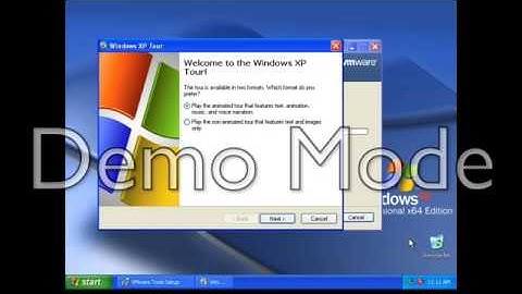 Installing Windows XP Pro x64 Bit on VMware Fusion (Mac)