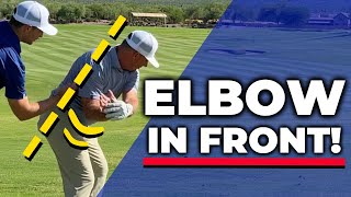 How To Move Your Right Elbow In Golf Swing (In Front Of The Seam Line)