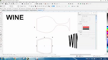 Corel Draw Tips & Tricks Clipart wine glass and make it the easy way Part 2 Envelope Tool