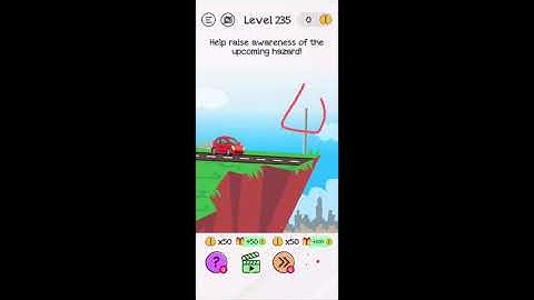 Braindom Level 235 Help raise awareness of the upcoming hazard Answers and Solutions