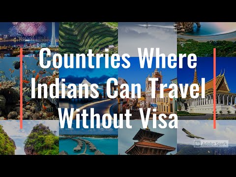 Countries Where Indians Can Travel Without Visa