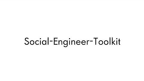 [CC]Social-Engineer-Toolkit[H2]