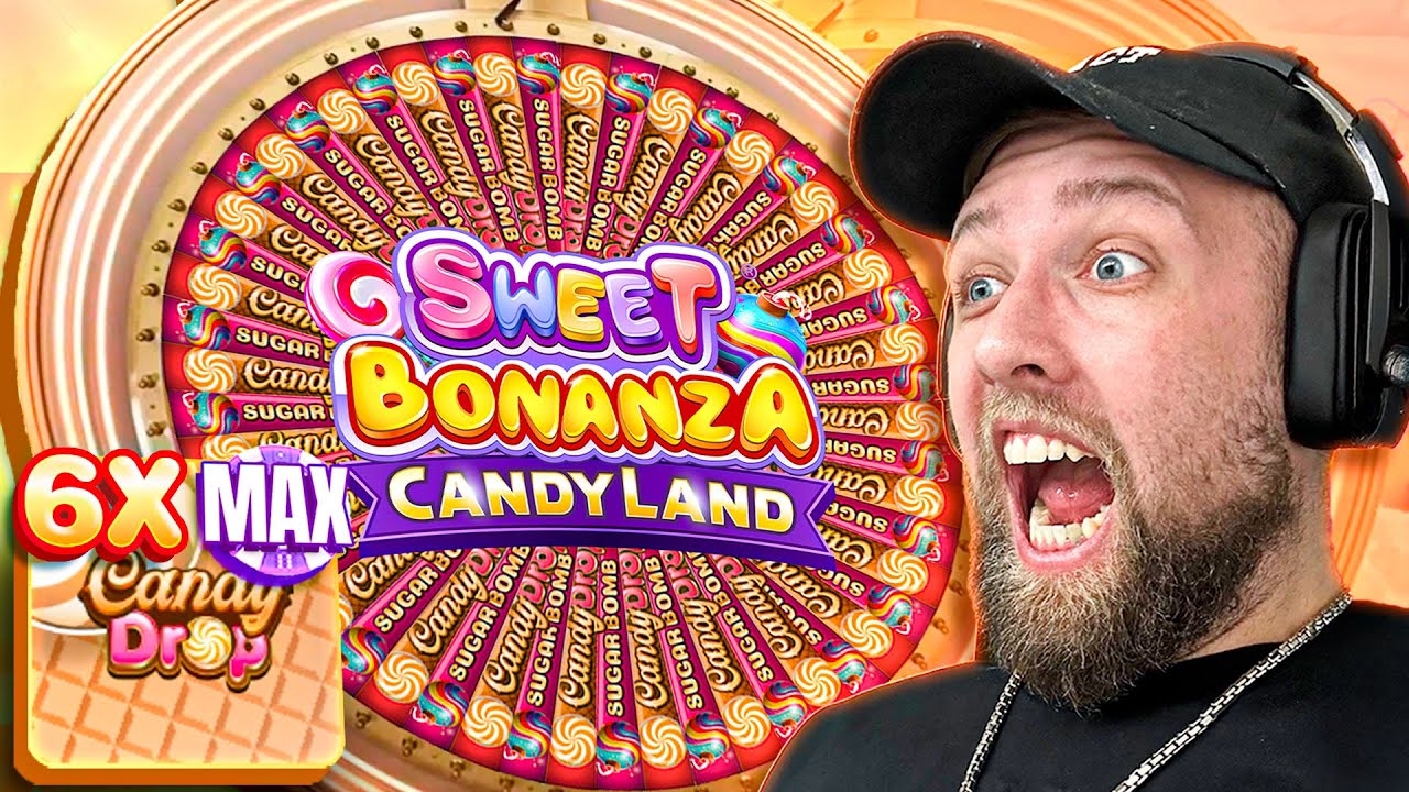 INSANE WIN ON CANDY DROP ON SWEET BONANZA CANDYLAND! (MAX BET)