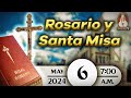 Rosario y Santa Misa en Caballeros de la Virgen, 6 de mayo de 2024 ⚜️ 7:00 a.m.