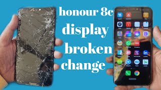 HONOR 8c display broken folder combo Replacement 📱✅#geetu phones