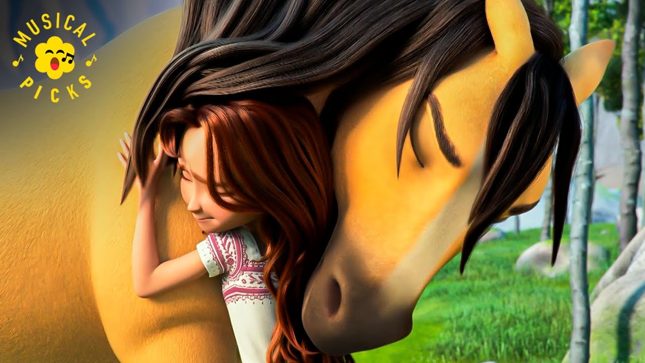 Lucky Says Goodbye To Spirit And Hello To Her New Life | Spirit Untamed