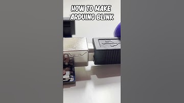 Arduino blink tutorial