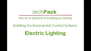 Building Environmental Control Systems - Electric Lighting