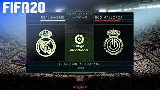 FIFA 20 - Real Madrid vs. RCD Mallorca @ Estadio Santiago Bernabéu