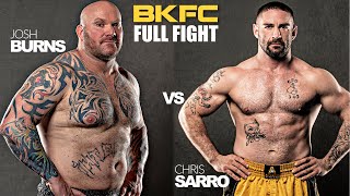 Flash KO! Josh Burns vs. Chris Sarro | BKFC 15