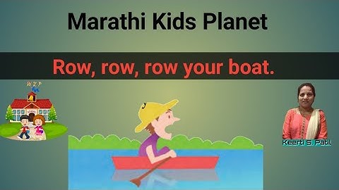 Std-1st,Sub-English,Unit-4.3,Row,row, row your boat