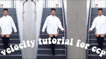 velocity tutorial for ccp ; ccp tutorials