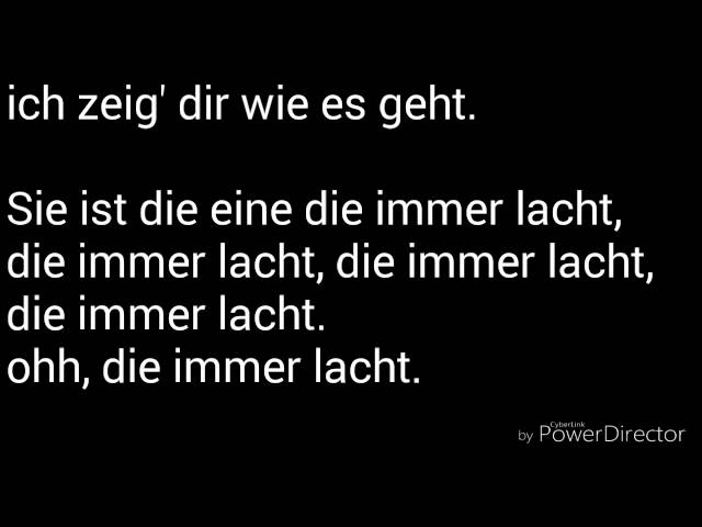 Zeig Mir Den Platz In Der Kurve Lyrics