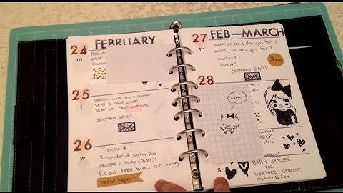 Free Downloadable Planner Insert Pages ("Filofax") *please see description for how to get inserts