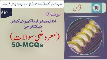 10th Class Physics, Ch 17, ICT- MCQs