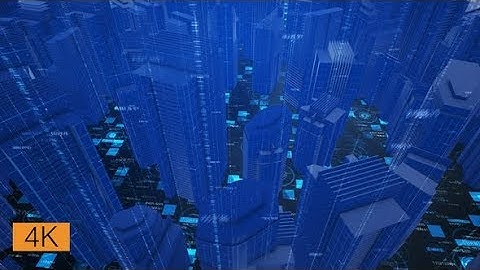 Digital Data City Blocks | Motion Graphics - Videohive template