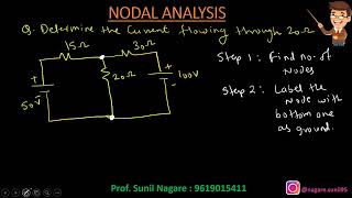 Lect 4-Ch1-Sum 1 of Nodal Analysis-CKN-313325/ECN-Sem3-MSBTE-Diploma