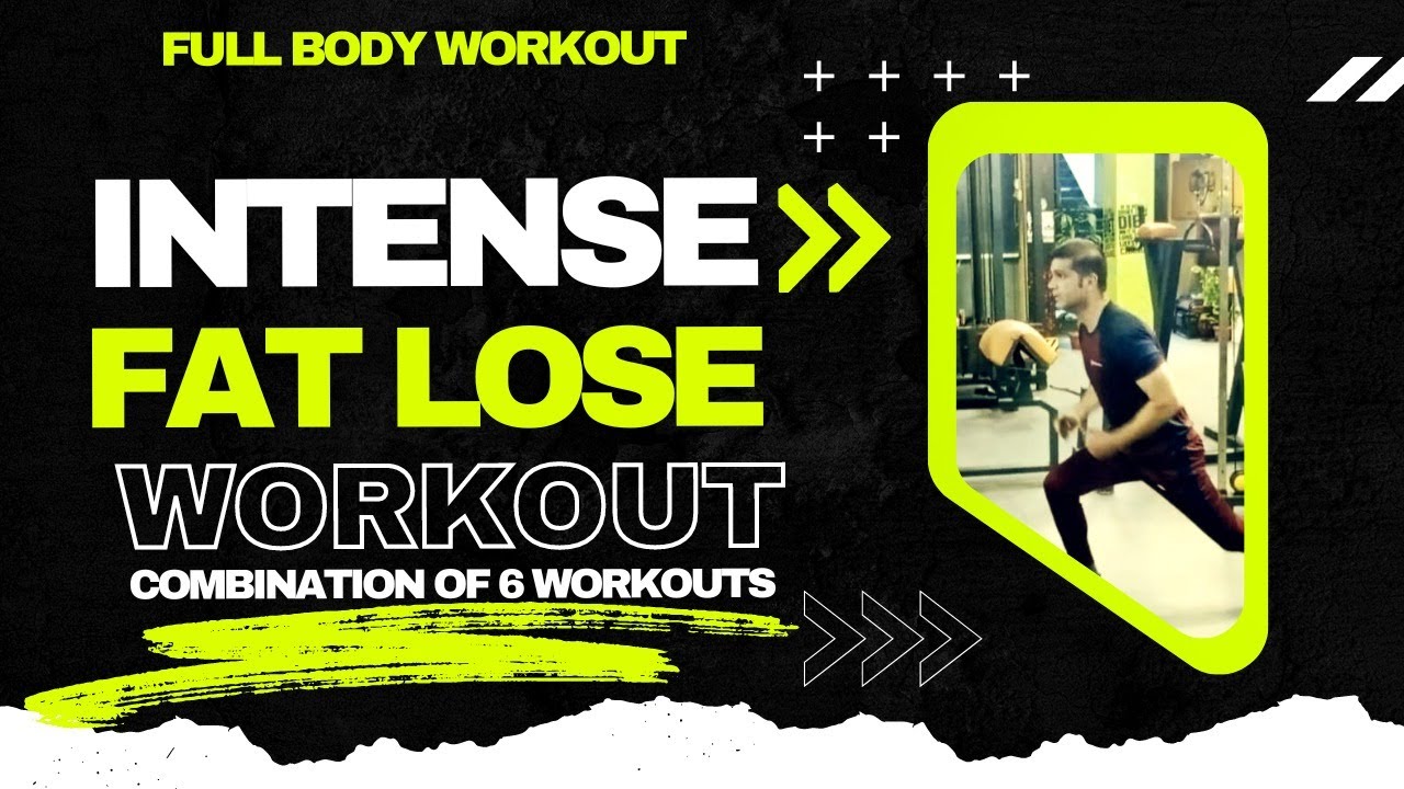 Intense Fat Lose Workout - Full Body Workout #fitness #gym - YouTube