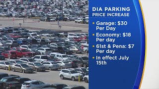 Price to park at Denver International Airport going up soon Price To Park Going Up