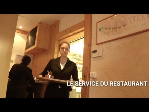 Les métiers de service de salle