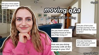 moving to nyc 03. moving & life Q&A, why i am moving, breakup questions, NYC neighborhoods, & money by lucia cordaro 5,285 views 1 month ago 28 minutes
