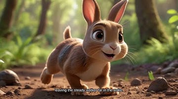 "The Great Race: How the Slow Turtle Beat the Fast Rabbit! | A Lesson in Patience and Humility"