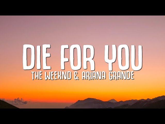 The Weeknd 🎧 Die For You (feat. Ariana Grande) (Speed Up Remix