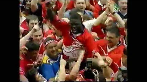 Martyn Madden cup winning try vs Ebbw Vale 1998