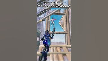 How to get aim assist on mouse and keyboard 😮 #termski #fortnite #shorts