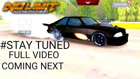 UPDATE 1.8.7 NO LIMIT DRAG RACING 2.0 🤔FORD MUSTANG LX BIG BLOCK BLOWN ON 31x21 SLICKS