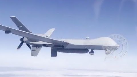A Russian Su-27 fighter jet collided mid-air with a MQ-9 Reaper causing the drone to crash
