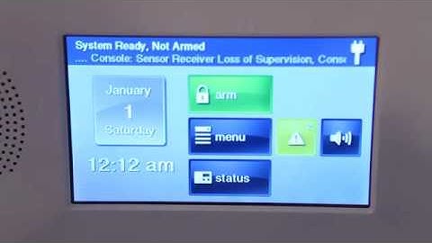 2GIG Go!Control; How to Work with Onscreen Trouble Alerts