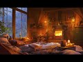 Rain sounds for sleeping  instantly fall asleep with rain sounds at night in a rustic cabin