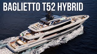 Touring one of the WORLD&#39;S LARGEST HYBRID YACHTS | €36,000,000 Baglietto T52 Hybrid SuperYacht