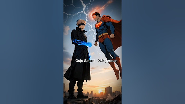 Gojo x Superman: The Most Powerful Hybrid Warrior Ever Created #aiart #hybrid #aishorts #ai #shorts