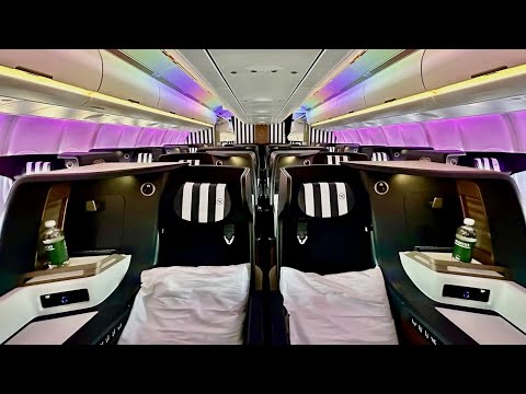 CONDOR A330neo Business Class - Frankfurt to Cancun flight (great experience)