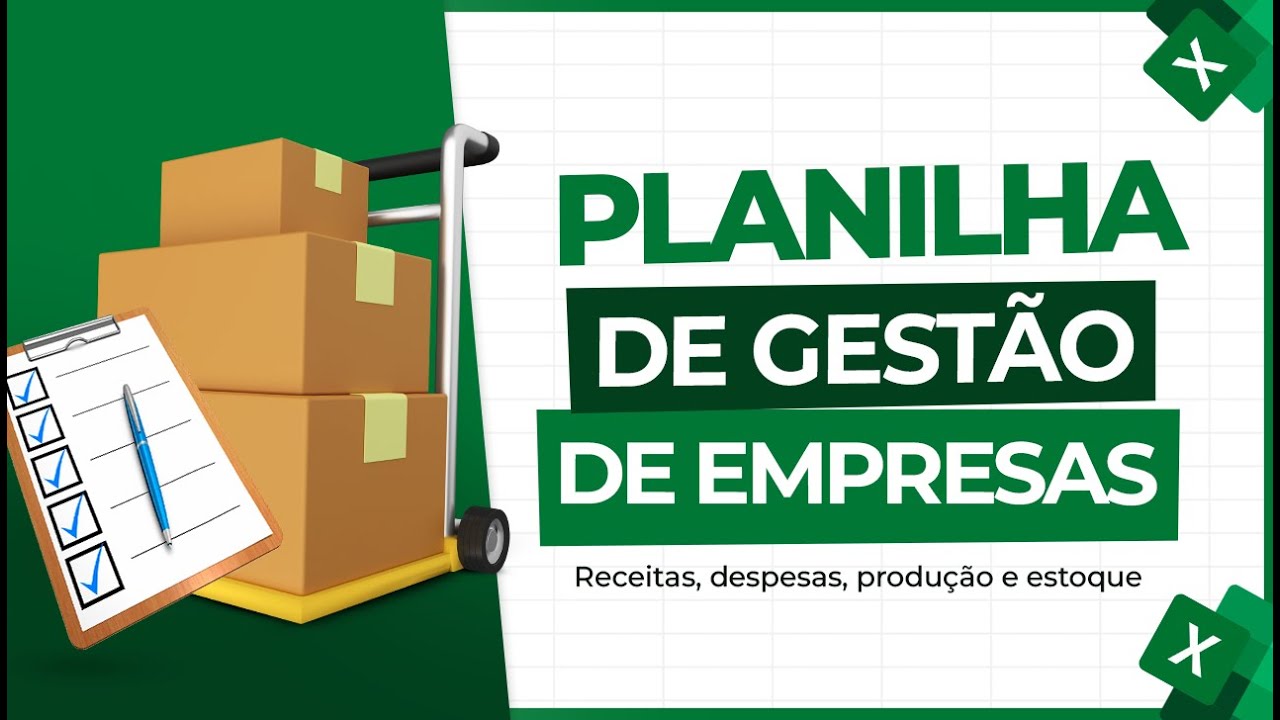 Planilha de Gestão de Empresas