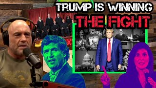 Joe Rogan and Tucker Carlson on What Targeting Trump Means for Our Democracy
