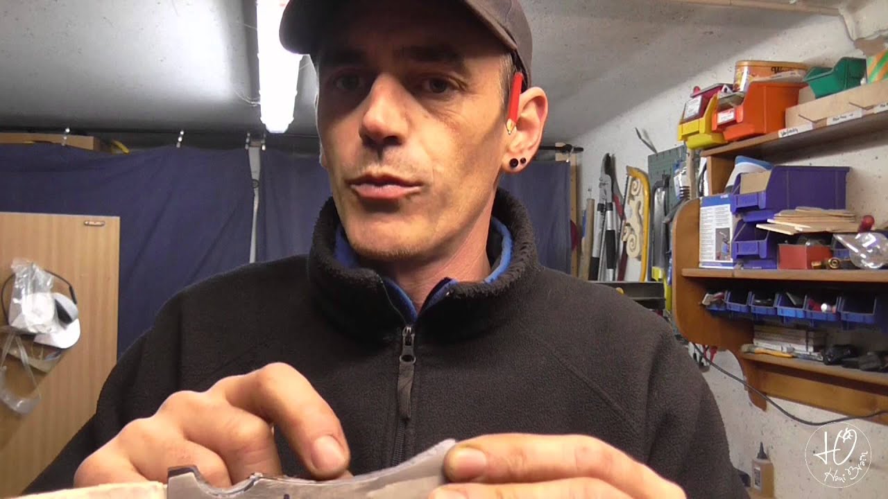 Messer selber bauen  Griffmontage und Finish  DIY Anleitung Teil 5