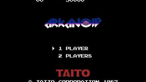 Intro-Demo - Arkanoid (NES, USA)