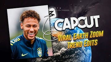 New viral Ai earth zoom effect trend tutorial on capcut ✨