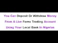 How To Withdraw And Deposit Money From Your Forex Account ...