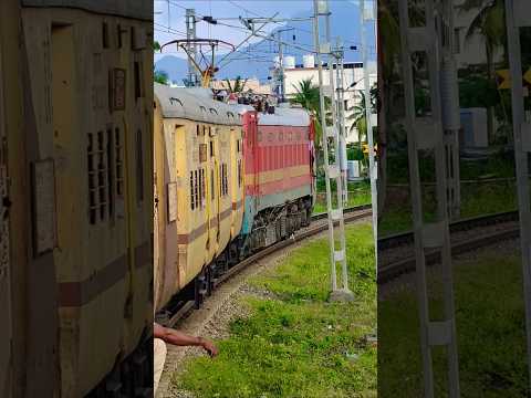 ✨ Ananthapuri Superfast Skipping NCJ 😍🚄🇮🇳🔥 #shorts #trending #train #mallu_chennai #viral