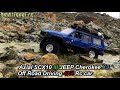 Axial SCX10 III JEEP Cherokee XJ Off Road Driving 4X4 Rc car