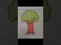 Tree Easy Drawing ✍️ How to Draw a Tree ✍️ Easy Tree Drawing ✍️ Tree Drawing