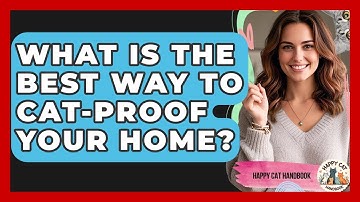 What Is The Best Way To Cat-proof Your Home? - Happy Cat Handbook